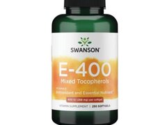 Vitamin E-400 Mixed Tocopherols 400IU (268mg) 250 Capsule moi Swanson